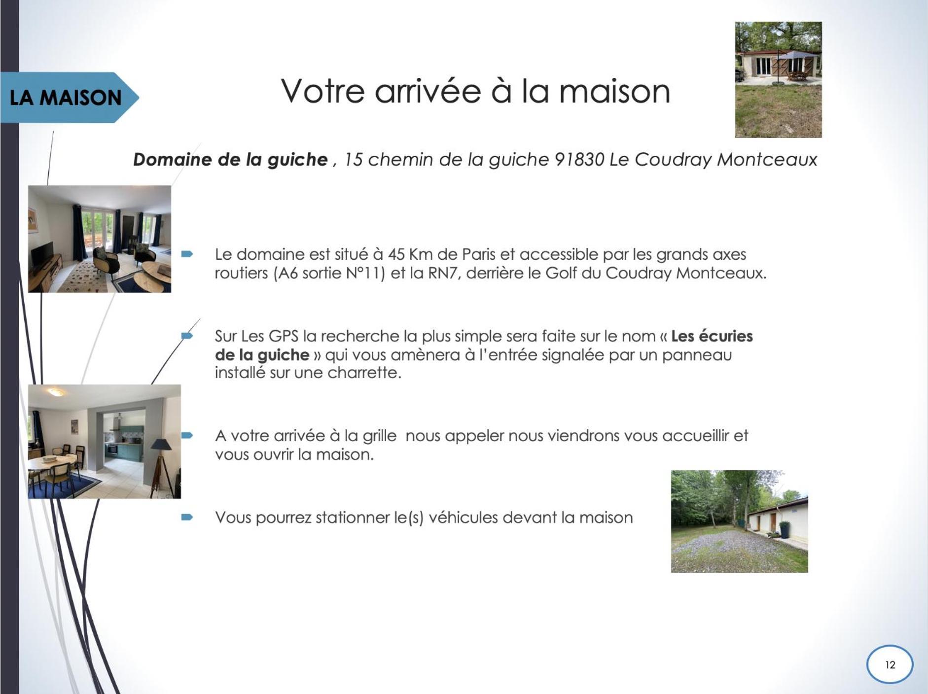 Maison Dans Parc Prive, Sports Et Loisirs Proche Golf Du Coudray Montceaux 勒库德雷·蒙特考克斯 外观 照片