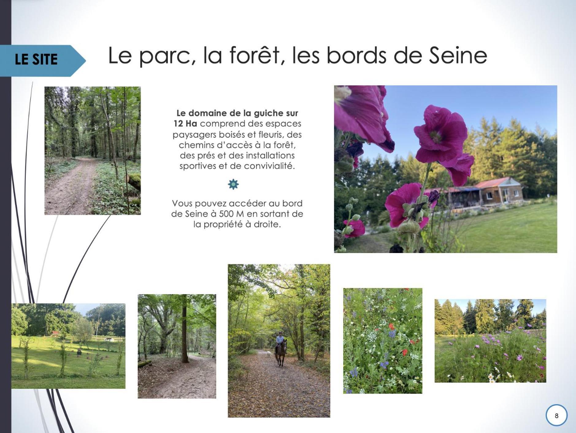 Maison Dans Parc Prive, Sports Et Loisirs Proche Golf Du Coudray Montceaux 勒库德雷·蒙特考克斯 外观 照片